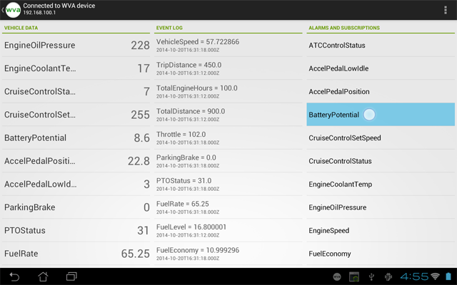 Select an endpoint