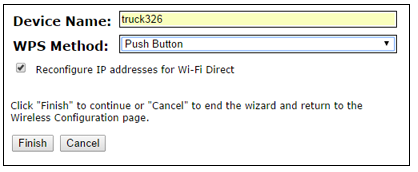 Wi-Fi Direct Wizard