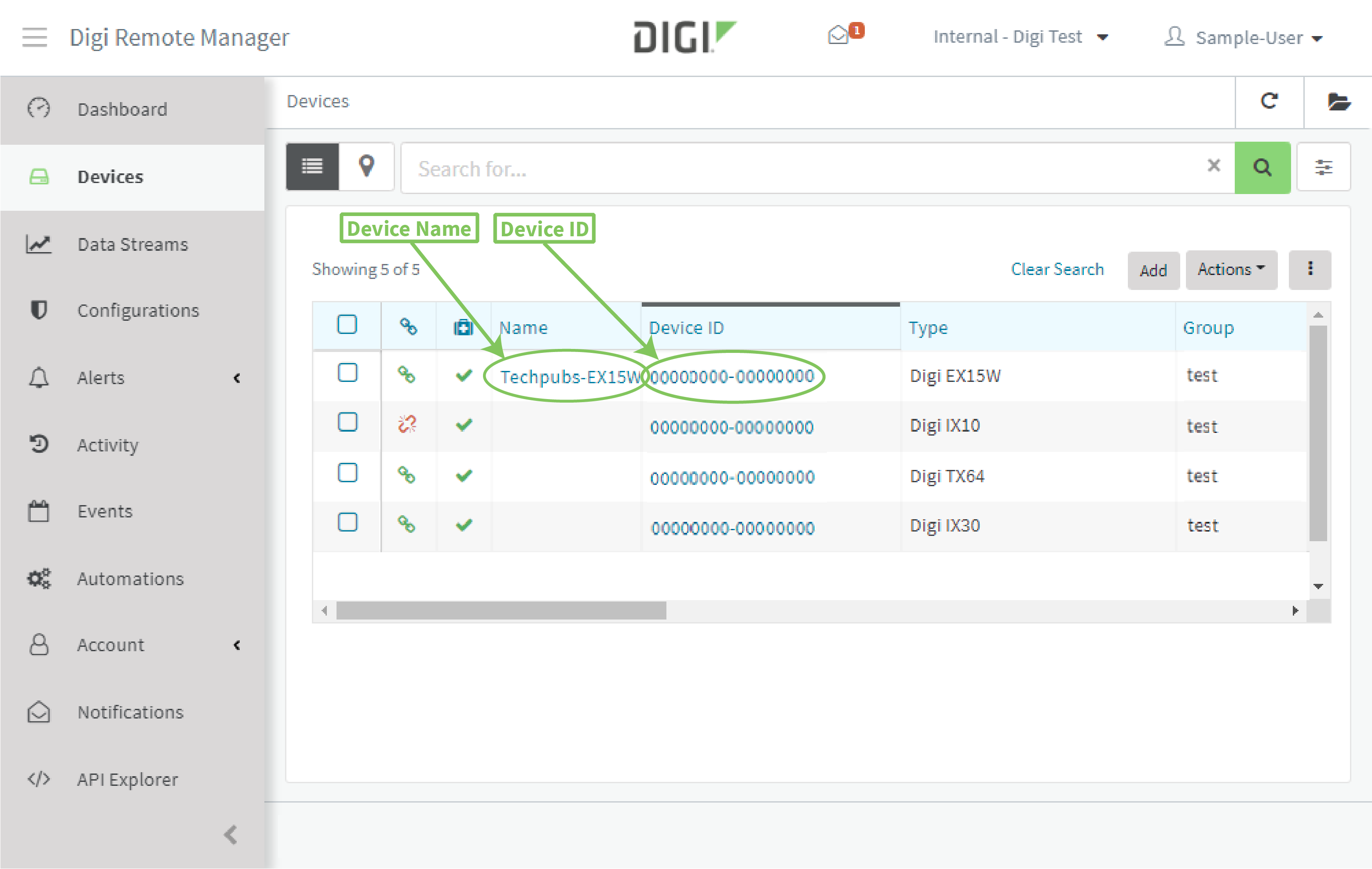 View and manage device event logs