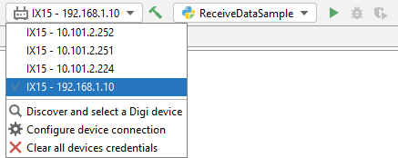 Gateway device selector