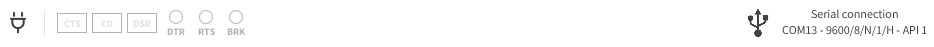 Console toolbar